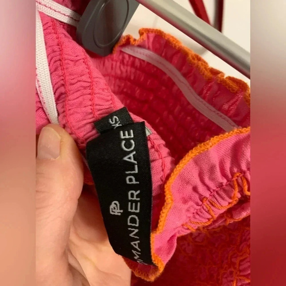 Pomander Place Pink Strapless Casual Dress Size XS - Picture 2 of 3